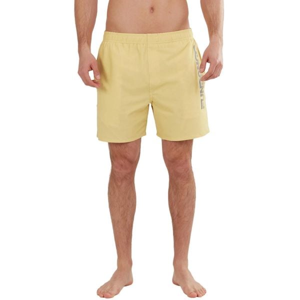 Boardshorty męskie FUNDANGO Bono Boardshort. Żółte odzież kąpielowa Fundango, m, bez wzorów, z bawełny, sportowe. Za 146.00 zł.