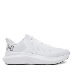 Buty do biegania Under Armour. Białe buty do biegania Under Armour, bez wzorów, bez zapięcia, do biegania. Za 329.99 zł.