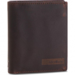Duży Portfel Męski STRELLSON - Goldhawk 4010002300 Dark Brown 702. Portfele marki Cropp. Za 209.00 zł.