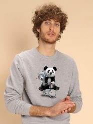 WOOOP Bluza w kolorze szarym rozmiar: S. Szare bluzy Wooop, s, bez wzorów, bez kaptura. Za 100.99 zł.