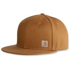 Czapka z daszkiem snapback Carhartt Ashland Cap. Brązowe czapki z daszkiem Carhartt, bez wzorów. Za 112.00 zł.
