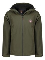 Canadian Peak Kurtka softshellowa "Tamigobadgeak" w kolorze khaki rozmiar: M. Brązowe kurtki outdoor i hardshell Canadian Peak, m, bez wzorów, z materiału, bez kaptura. Za 169.45 zł.