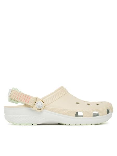 Crocs Klapki Classic Turbo Clog 211287 Beżowy. Brązowe klapki Crocs, z tworzywa sztucznego. Za 269.99 zł.