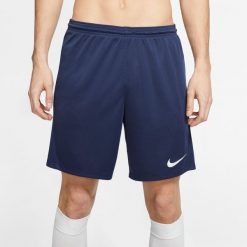 Spodenki sportowe męskie Park III Shorts. Niebieskie krótkie spodenki sportowe Nike, m, bez wzorów, z poliesteru. Za 79.99 zł.