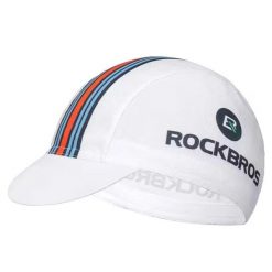 Czapka rowerowa Rockbros MZ10022 z daszkiem - biała. Białe czapki z daszkiem ROCKBROS, bez wzorów, z materiału. Za 74.00 zł.