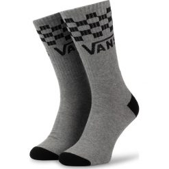 Skarpety Wysokie Męskie VANS - Checker Vans Crew 9.5 VN0A3I24HTG1 Grey Heather. Szare skarpety Vans, bez wzorów, z bawełny. Za 39.00 zł.