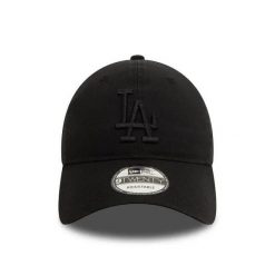 Wyblakła czapka z daszkiem New Era Los Angeles Dodgers 9TWENTY. Czarne czapki z daszkiem New Era, bez wzorów, z materiału. Za 167.50 zł.