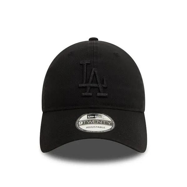 Wyblakła czapka z daszkiem New Era Los Angeles Dodgers 9TWENTY. Czarne czapki z daszkiem New Era, bez wzorów, z materiału. Za 167.50 zł.