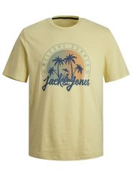 Jack & Jones Koszulka w kolorze żółtym rozmiar: XL. Żółte bezrękawniki Jack & Jones, xl, bez wzorów, z bawełny, bez kołnierzyka, bez ramiączek. Za 39.77 zł.
