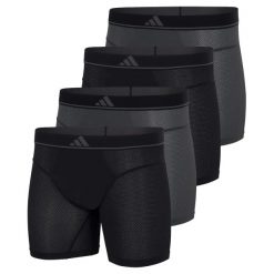 Bokserki Active Micro Vent 4 pak. Bokserki Adidas, m, bez wzorów, z materiału. Za 333.00 zł.