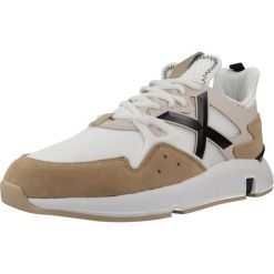 Buty MUNICH CLIK 109 Biały. Białe buty trekkingowe munich, bez wzorów, ze skóry, bez zapięcia. Za 511.99 zł.