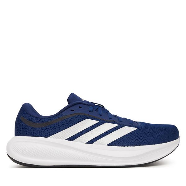 Buty do biegania adidas. Niebieskie buty do biegania Adidas, bez wzorów, bez zapięcia, do biegania. Za 219.99 zł.