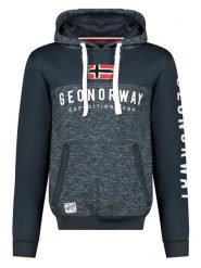 Geographical Norway Bluza w kolorze granatowym rozmiar: M. Niebieskie bluzy z kapturem Geographical Norway, m, bez wzorów, z kapturem. Za 84.01 zł.