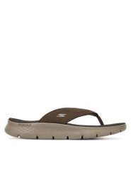 Skechers Japonki Go Walk Flex Sandal-Vallejo 229202/CHOC Brązowy. Brązowe japonki Skechers, bez wzorów, z syntetyku. Za 229.99 zł.