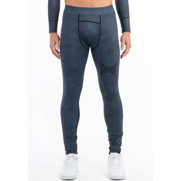 Legginsy o dopasowanym kroju Tapout Mapleton. Czarne legginsy długie sportowe TAPOUT, xl, bez wzorów, z elastanu, na fitness i siłownię. Za 217.50 zł.