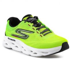 Buty do biegania męskie Skechers Go Run Swirl Tech. Żółte buty do biegania Skechers, bez wzorów, z materiału, bez zapięcia, do biegania. Za 661.00 zł.