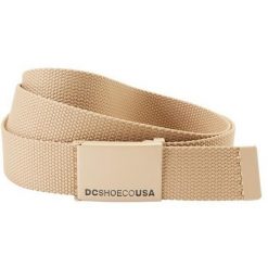 Pasek męskie DC Shoes Web. Brązowe paski DC Shoes, bez wzorów, z poliesteru. Za 190.00 zł.