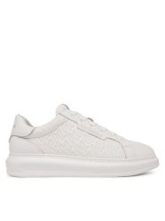 KARL LAGERFELD Sneakersy KL52549T Biały. Białe buty sportowe casual KARL LAGERFELD, bez wzorów, ze skóry, bez zapięcia. Za 944.99 zł.