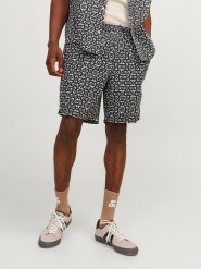 Jack & Jones Szorty "Luke" w kolorze czarnym rozmiar: XL. Czarne szorty Jack & Jones, xl, bez wzorów, z bawełny. Za 61.46 zł.