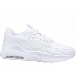 Buty do chodzenia męskie Nike Air Max Bolt. Białe buty sportowe casual Nike, bez wzorów, z materiału, bez zapięcia, nike air max. Za 487.00 zł.