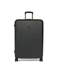 Guess Walizka duża Latona Travel TWHK92 11988 Szary ciemny. Szare walizki Guess, z aplikacjami, z tworzywa sztucznego, duże. Za 1,089.00 zł.