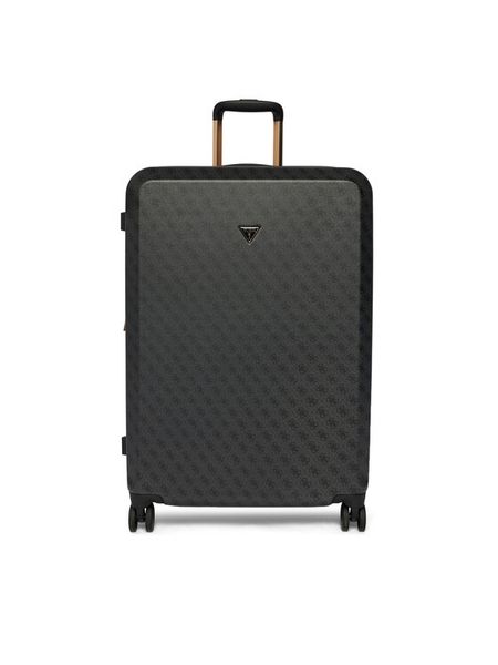 Guess Walizka duża Latona Travel TWHK92 11988 Szary ciemny. Szare walizki Guess, z aplikacjami, z tworzywa sztucznego, duże. Za 1,089.00 zł.