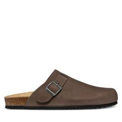 Klapki Geox. Brązowe klapki Geox. Za 339.99 zł.