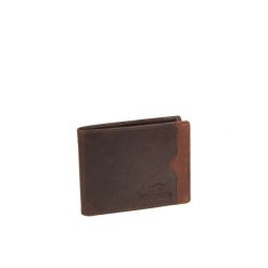 MUSTANG LA SPEZIA WALLET MĘSKI SKÓRZANY PORTFEL SKÓRA POJEMNY NA KARTY BROWN 06.100701. Brązowe portfele Mustang, bez wzorów, ze skóry. Za 149.99 zł.