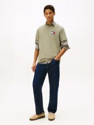 TOMMY JEANS Koszulka w kolorze oliwkowym rozmiar: 3XL. Brązowe bezrękawniki Tommy Jeans, xl, bez wzorów, z bawełny, bez kołnierzyka, bez ramiączek. Za 91.99 zł.
