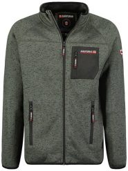 ANAPURNA Kurtka polarowa "Titlana" w kolorze szarym rozmiar: 3XL. Szare kurtki ANAPURNA, xl, bez wzorów, z polaru, bez kaptura. Za 91.12 zł.