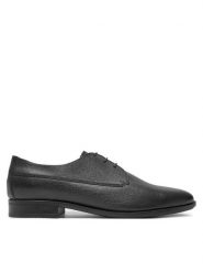 Boss Półbuty Colby 50523042 Czarny. Czarne eleganckie półbuty Boss, bez wzorów, ze skóry, bez obcasa, bez zapięcia. Za 589.99 zł.