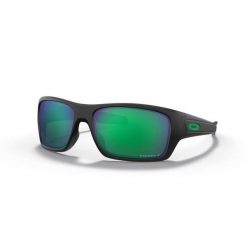 Polaryzacyjne okulary przeciwsłoneczne szklane Oakley Turbine Prizm. Czarne okulary przeciwsłoneczne Oakley. Za 994.65 zł.