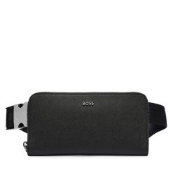 Nerka BOSS. Czarne saszetki i nerki Boss, bez wzorów. Za 724.99 zł.