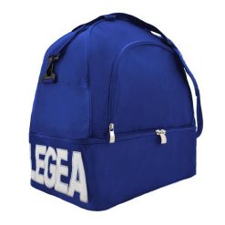 Torba piłkarska NUORO z dnem 50x36x56 cm. Niebieskie torby na ramię Legea, bez wzorów, z materiału, na ramię, bez dodatków. Za 120.00 zł.
