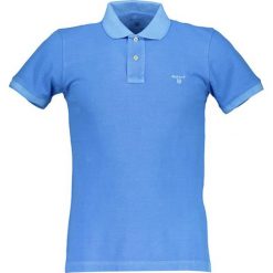 Koszulka polo w kolorze jasnoniebieskim. Koszulki polo marki GANT. W wyprzedaży za 249.95 zł.