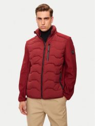 Tom Tailor Kurtka przejściowa 1041308 Czerwony Regular Fit. Czerwone kurtki Tom Tailor, m, bez wzorów, z syntetyku, bez kaptura. Za 389.99 zł.