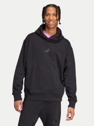 Adidas Bluza ALL SZN French Terry IX1248 Czarny Loose Fit. Czarne bluzy Adidas, m, bez wzorów, z bawełny, bez kaptura. Za 179.99 zł.