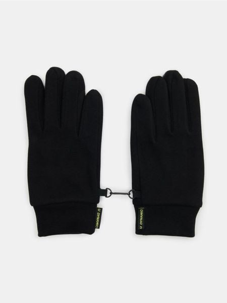 Rękawiczki sportowe U DYNAMIC - czarny. Czarne rękawiczki Sinsay, bez wzorów. Za 15.99 zł.