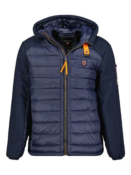 Canadian Peak Kurtka pikowana "Abatoreak" w kolorze granatowym rozmiar: XXL. Niebieskie kurtki Canadian Peak, xxl, bez wzorów, bez kaptura. Za 263.53 zł.