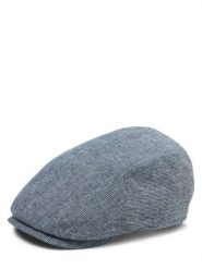 Göttmann Męska czapka z suwakiem z płótna - Jackson Mężczyźni len niebieski, 60. Niebieskie czapki z daszkiem Göttmann, z aplikacjami, ze lnu. Za 329.95 zł.