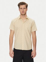 Blend Koszula 20718220 Beżowy Regular Fit. Brązowe koszule Blend, m, bez wzorów, z bawełny, bez kołnierzyka, bez ramiączek. Za 89.99 zł.