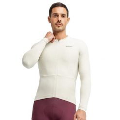 Męska koszulka rowerowa gravel z długim rękawem Kolarstwo Siroko GM6 Rideout. Zielone bluzy SIROKO, m, bez wzorów, z materiału, bez kaptura. Za 336.00 zł.