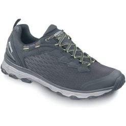 Buty trekkingowe męskie MEINDL Activo Sport. Szare trekkingi MEINDL, bez wzorów, bez zapięcia. Za 921.27 zł.