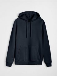 Bluza z kapturem basic - Inny. Bluzy z kapturem Sinsay, l, bez wzorów, z kapturem. Za 39.99 zł.