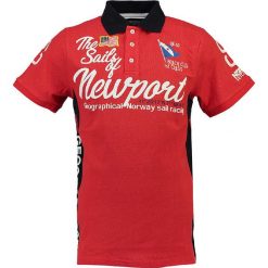 Koszulka polo w kolorze czerwonym. Koszulki polo sportowe marki Geographical Norway Men. W wyprzedaży za 90.95 zł.