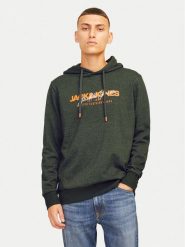 Jack&Jones Bluza Alvis 12256848 Zielony Standard Fit. Zielone bluzy Jack&Jones, m, bez wzorów, z syntetyku, bez kaptura. Za 79.99 zł.