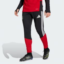 Spodnie Germany 26 Tiro Training. Czarne spodnie treningowe długie Adidas, bez wzorów. Za 279.00 zł.