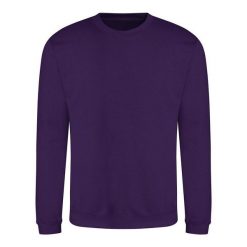 Zwykła Bluza Unisex Dla Dorosłych. Niebieskie bluzy AWDIS, m, bez wzorów, bez kaptura. Za 109.99 zł.