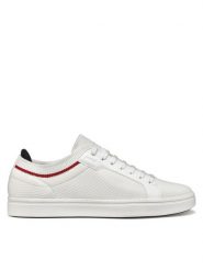 Geox Sneakersy U Baltmoore U55LDD 06KBU C1000 Biały. Białe buty sportowe casual Geox, bez wzorów, z materiału, bez zapięcia. Za 269.99 zł.
