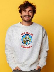 WOOOP Bluza "Hermanos" w kolorze jasnoszarym rozmiar: M. Szare bluzy Wooop, m, bez wzorów, z bawełny, bez kaptura. Za 100.99 zł.